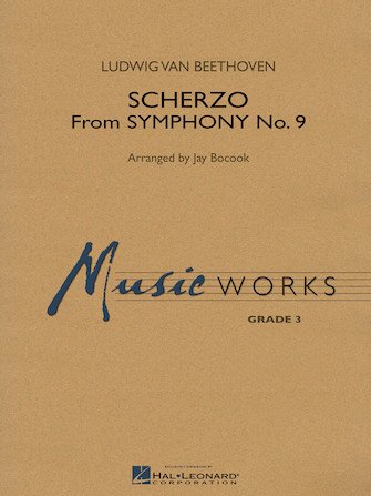 Beethoven Scherzo Symphony No. 9 – Arr. Jay Bocook – Grade 3 – Complete Set