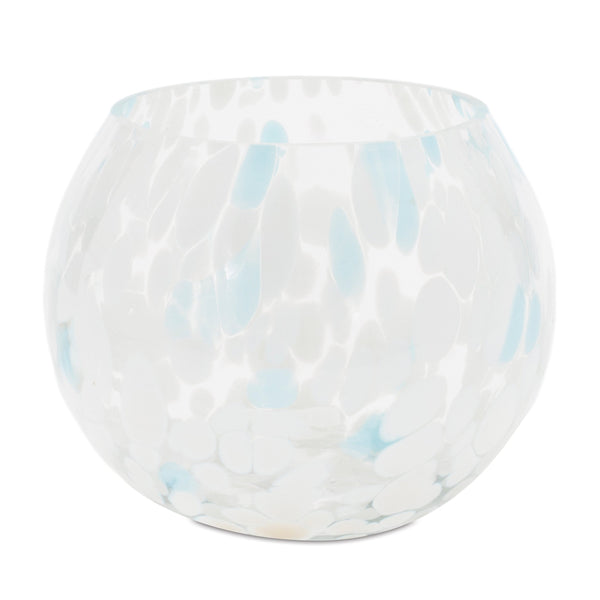 Melrose Painted Glass Candle Holder Vase (Set of 4)