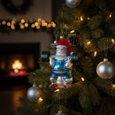 Melrose Weight Lifter Santa Ornaments – Set of 6