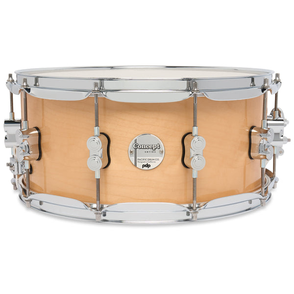 PDP Concept Maple 6.5x14 Snare Drum - Natural Lacquer - PDCM6514SSNA