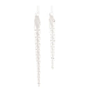 Melrose Swirled Glass Icicle Ornament (Set of 12)