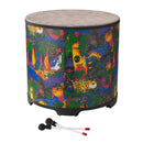 Remo Kids Percussion 22" Gathering Drum Rain Forest KD-5222-01 Open Box