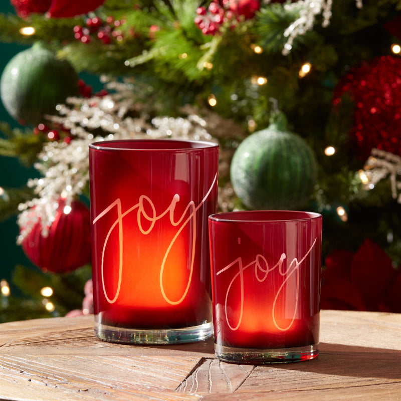 Melrose Joy Glass Votive Holder (Set of 2)