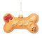 Melrose Glass Dog Bone Ornament (Set of 12)