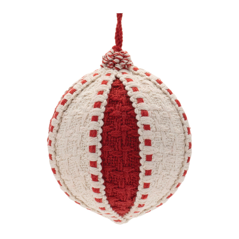 Melrose Woven Ball Ornament (Set of 4)