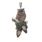 Melrose Snowy Cardinal Bird and Owl Ornament (Set of 12)