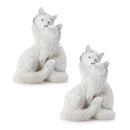 Melrose Winter Fox Couple Figurine (Set of 2)