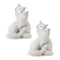 Melrose Winter Fox Couple Figurine (Set of 2)