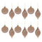Melrose Iridescent Swirl Glass Ornament (Set of 12)