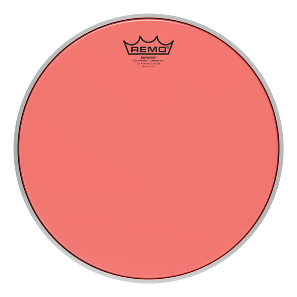 Remo Emperor Colortone Crimplock Red 13" Tenor Drumhead - BE-0313-CT-RDMP