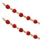 Melrose Fabric Ball String Garland (Set of 2)