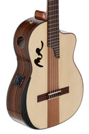 Manuel Rodríguez Café Cortado Solid Spruce 4/4 Electro-Acoustic Guitar w/ Case