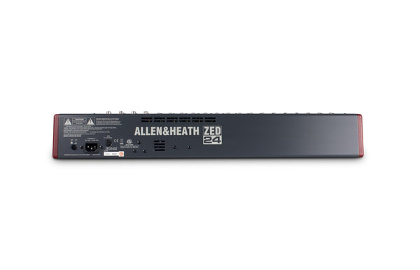 Allen & Heath Multipurpose Mixer for Live Sound and Recording - ZED-24