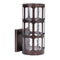 Melrose Metal Wall Sconce with Glass Insert 10.75"H