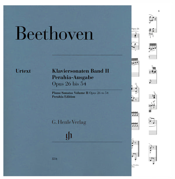 Beethoven Piano Sonatas Vol. II, Op. 26–54 Sheet Music – Perahia Edition