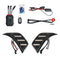 XKGlow XKmax RGB + Amber Jeep Fender Vent LED Light with App c - MX-VENT-RGB-KIT