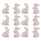 Melrose Distressed Mini Bunny Figurine (Set of 12)