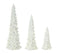 Melrose Off-White Tabletop Holiday Tree (Set of 6)