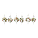 Beaded Glass Mistletoe Ornament (Set of 6)