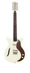 Danelectro ’59 Vintage 12‑String Electric Guitar – White w/ Black Pickguard