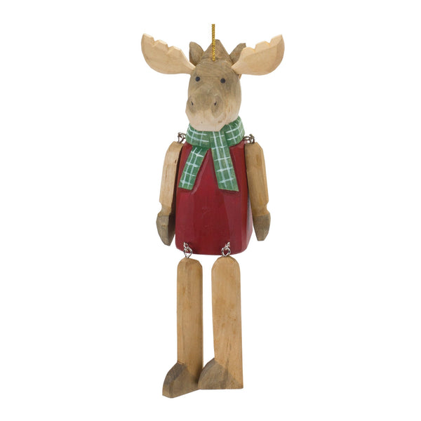 Dangle Moose Ornament (Set of 6)