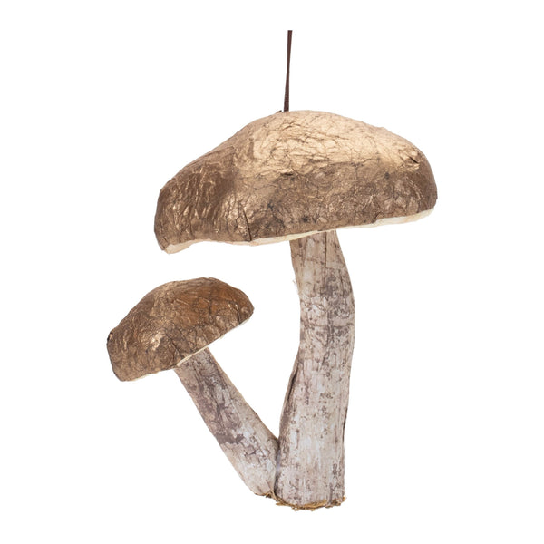 Melrose Double Mushroom Ornament (Set of 6)