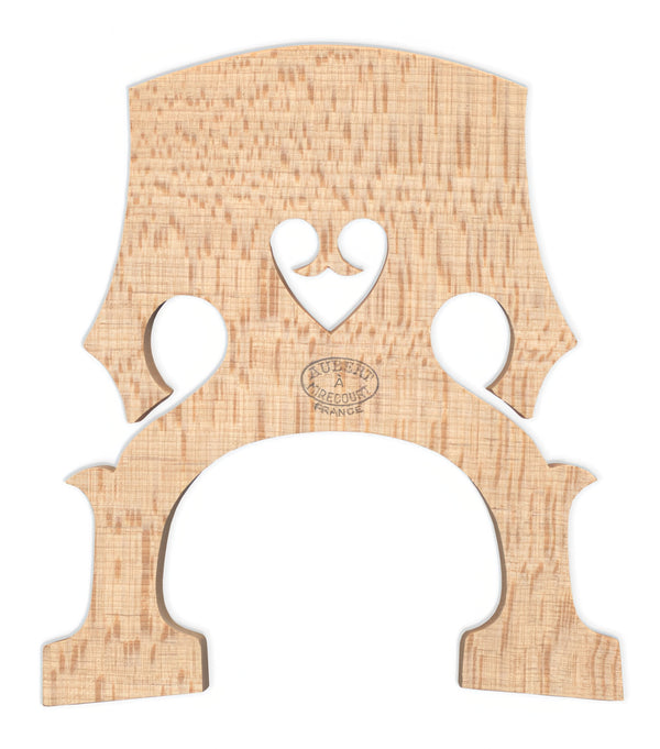 Aubert No. 16 Mirecourt French 4/4 Low Heart Cello Bridge 90 mm