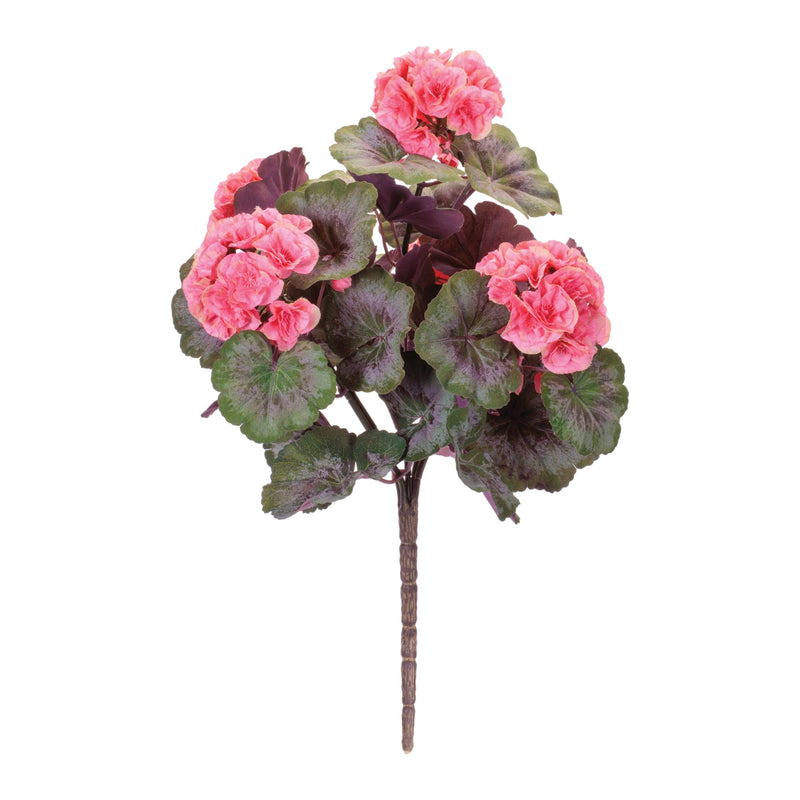 Melrose Geranium Floral Bush (Set of 2)