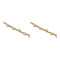 Melrose Wood Beaded String Garland (Set of 2)
