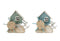 Melrose Water Wheel Decor (Set of 2)