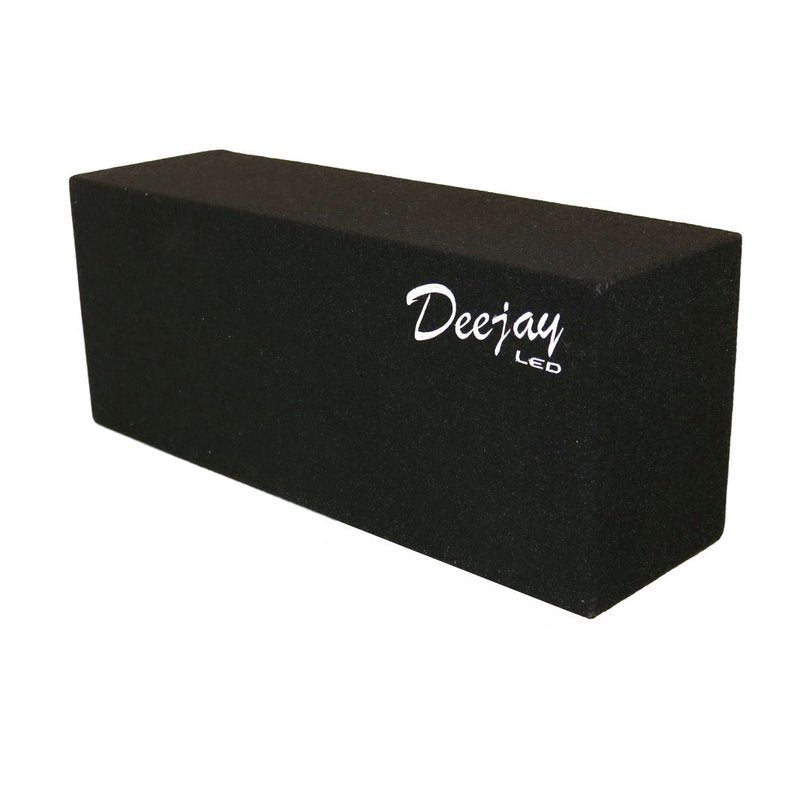 DEEJAY LED 8" Dual Woofer & Tweeter Empty Chuchera Speaker Enclosure – Green