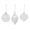 Melrose Iridescent Swirl Glass Ornament (Set of 6)