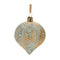 Melrose Distressed Ribbed Glass Ornament (Set of 12)