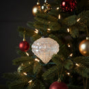 Melrose Iridescent Onion Glass Ornaments – Set of 4