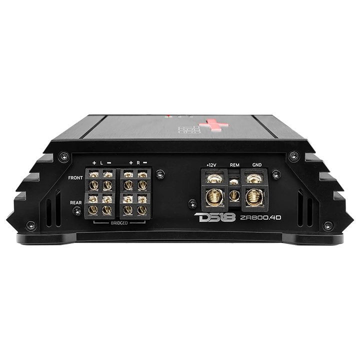 DS18 ZR800.4D 4-Channel 800W RMS Class D Amplifier