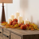 Melrose Plush Fall Pumpkin Spray (Set of 2)