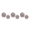 Melrose Snowflake Ball Ornament (Set of 6)