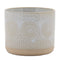 Melrose Porcelain Geometric Patterned Planter Set of 2 Planter, Porcelain