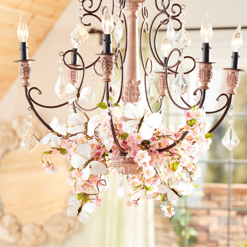 Melrose Blossom Floral Branch (Set of 4)
