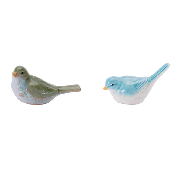 Melrose Stoneware Bird Figurine (Set of 6)