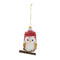 Melrose Glittered Glass Owl Ornament (Set of 12)