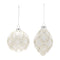Melrose Jeweled Diamond Glass Ornament (Set of 6)