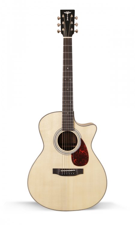 Tyma TG-12 Grand Auditorium Acoustic-Electric Guitar with Solid Sitka Spruce Top