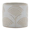 Melrose Porcelain Floral Patterned Planter Set of 2 Planter, Porcelain