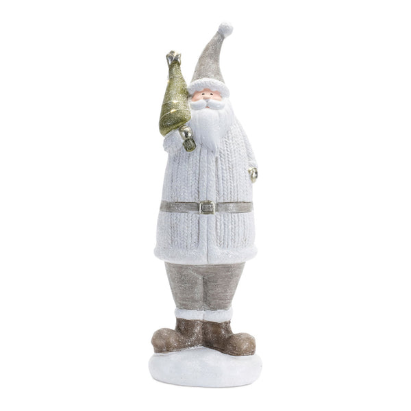 Melrose Santa with Tree Figurine