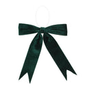 Melrose Emerald Green Holiday Bow (Set of 2)