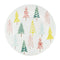 Melrose Ceramic Pine Tree Print Plate (Set of 4)