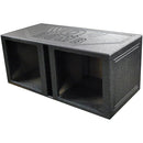 QPower Dual 15" Vented Sub Box BOMB 15 V SQ