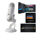Blue Yeti USB Mic Plus Pack Whiteout – Studio Bundle