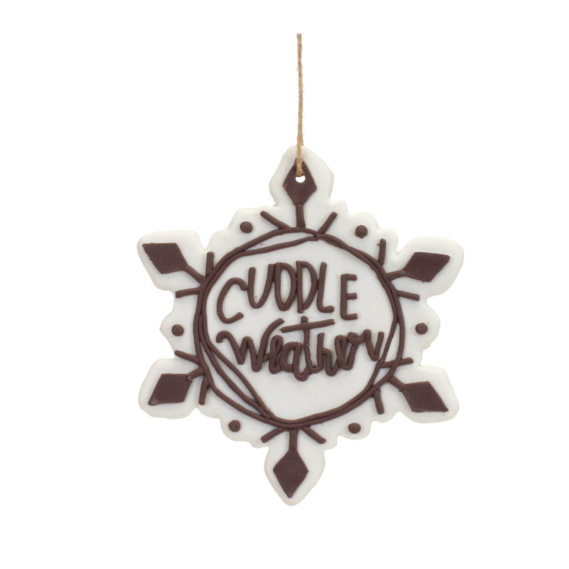 Melrose Cut Cookie Design Snowflake Ornament (Set of 12)